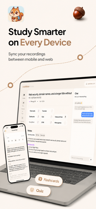 AI Note Taker - cobNote Screenshot 7 of 8