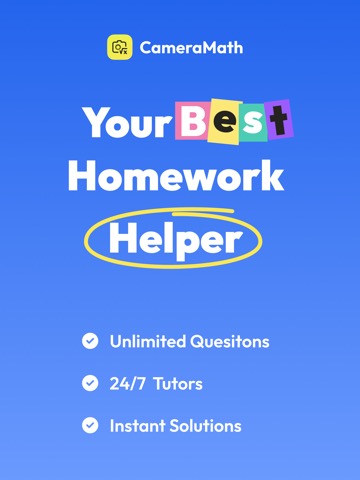 CameraMath - Homework Helpのおすすめ画像1