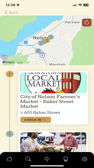 BC Farmers' Market Trail Screenshot