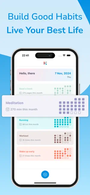 Daily Habit Tracker - Habitier screenshot 1