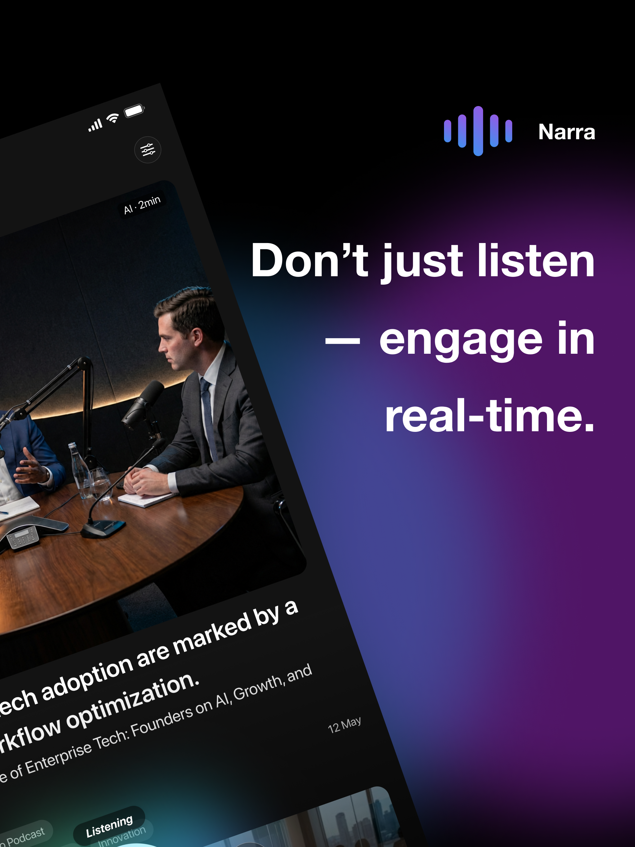 Narra: Conversational News screenshot 5