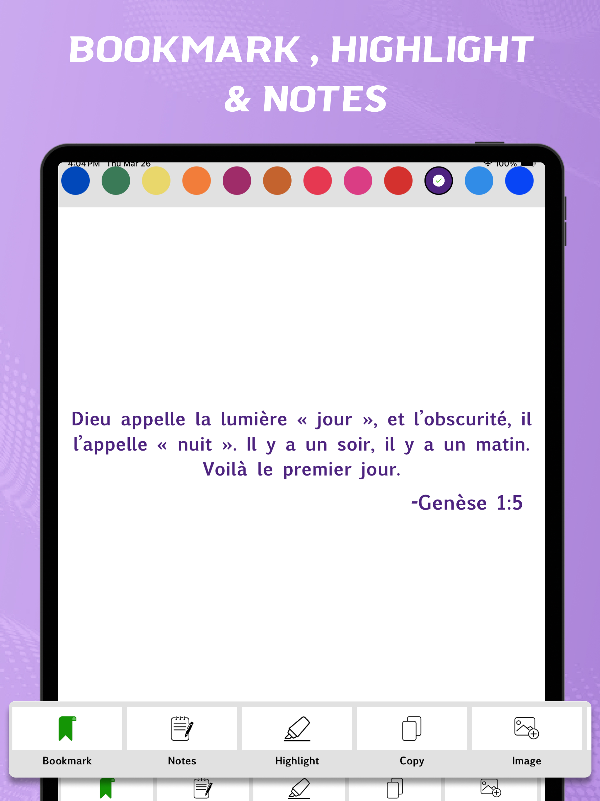 La Bible Palore Vivante*