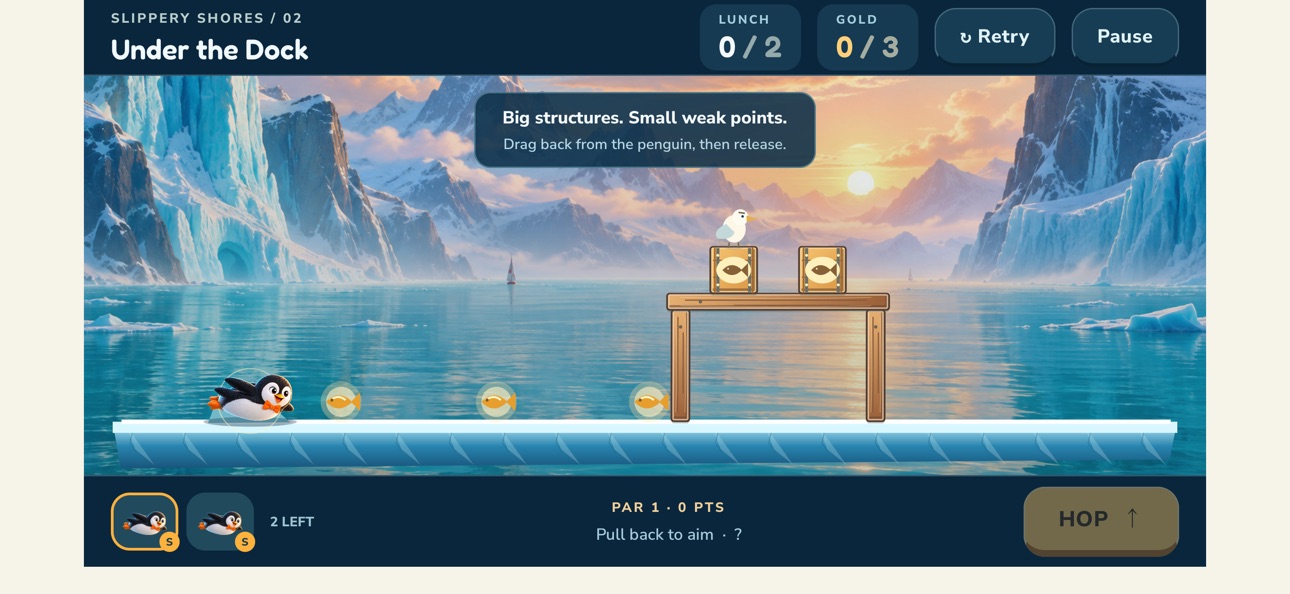 Screenshot 3 of Penguin Crash: Ice Heist