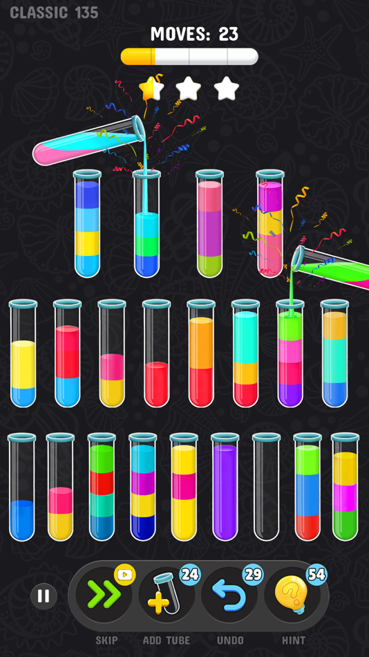 #2. Color Water Sort Puzzle 3D (iOS) 来自: TapNation