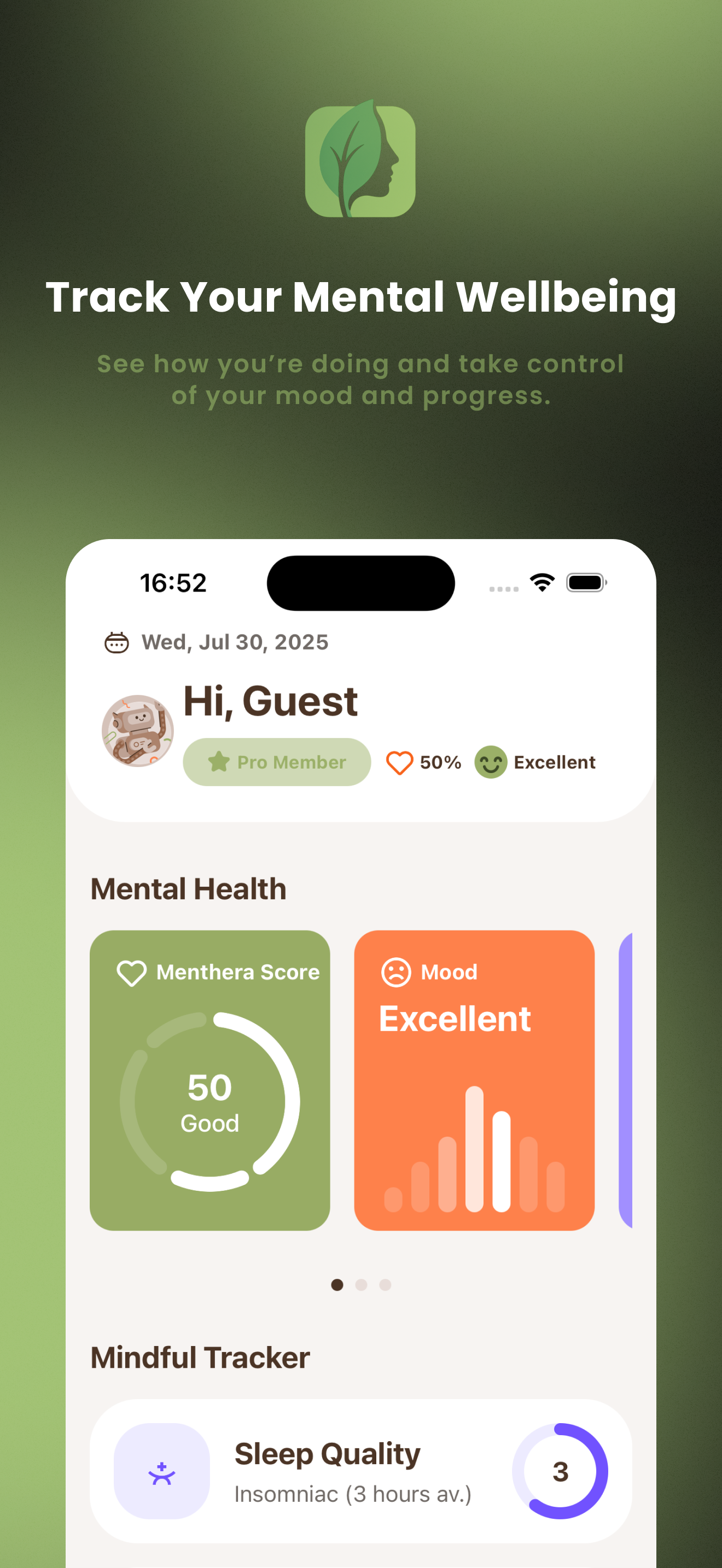 Menthera: AI Mental Health screenshot 3