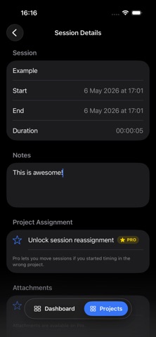 Accumula screenshot