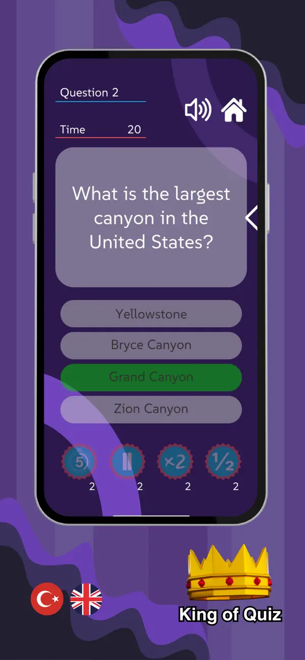 Screenshot #3 pour King of Quiz: Trivia Game