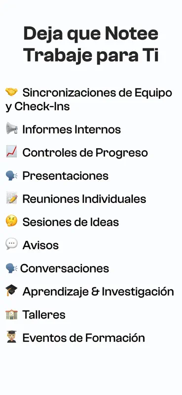 Notee: Asistente de Notas IA screenshot 4 of 9