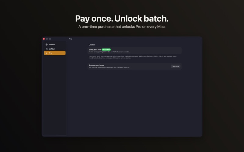 Silhouette - Clean Cutouts screenshot