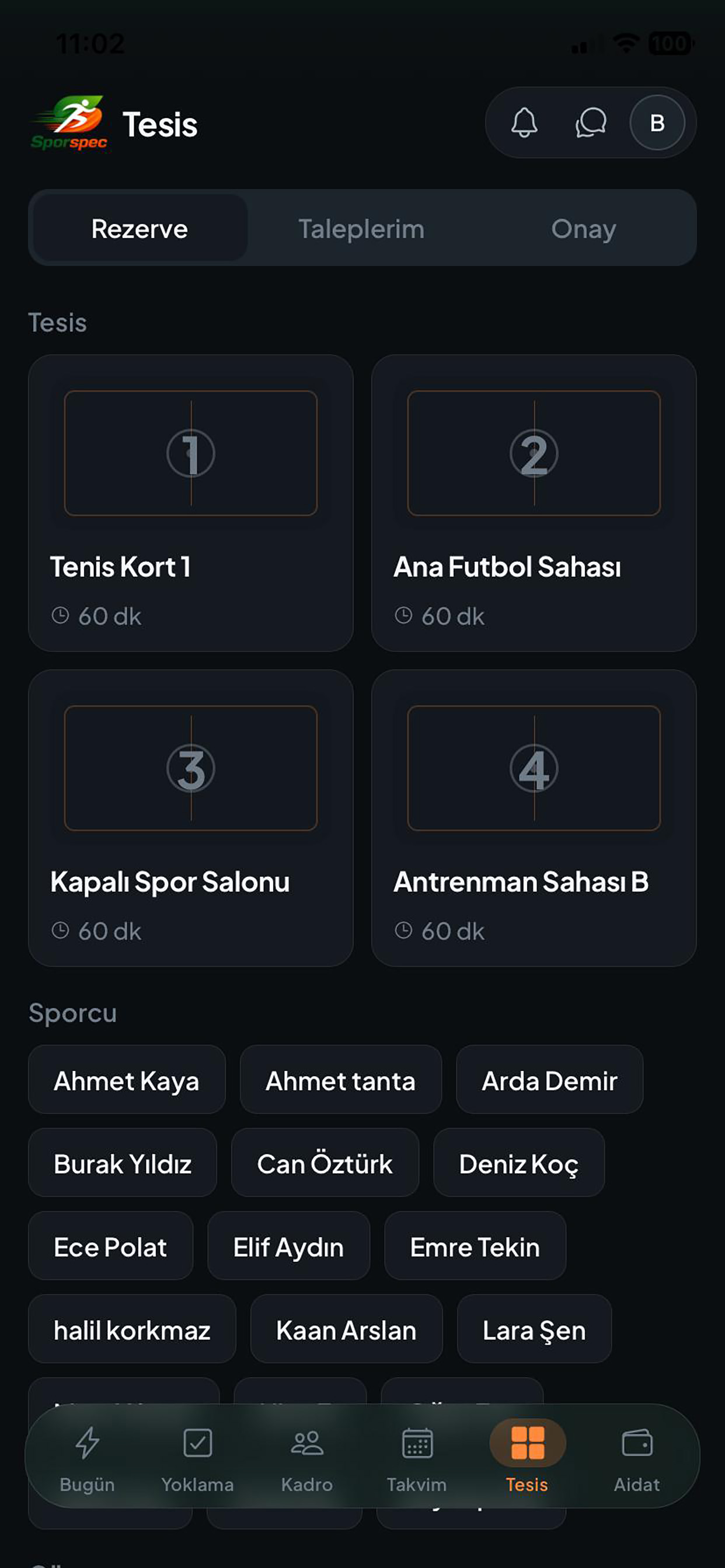 Sporspec screenshot 9