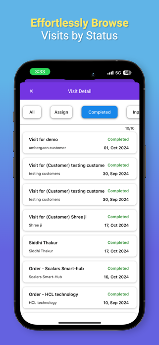 Sarathi - Field Tracking App Screenshot 5 of 5