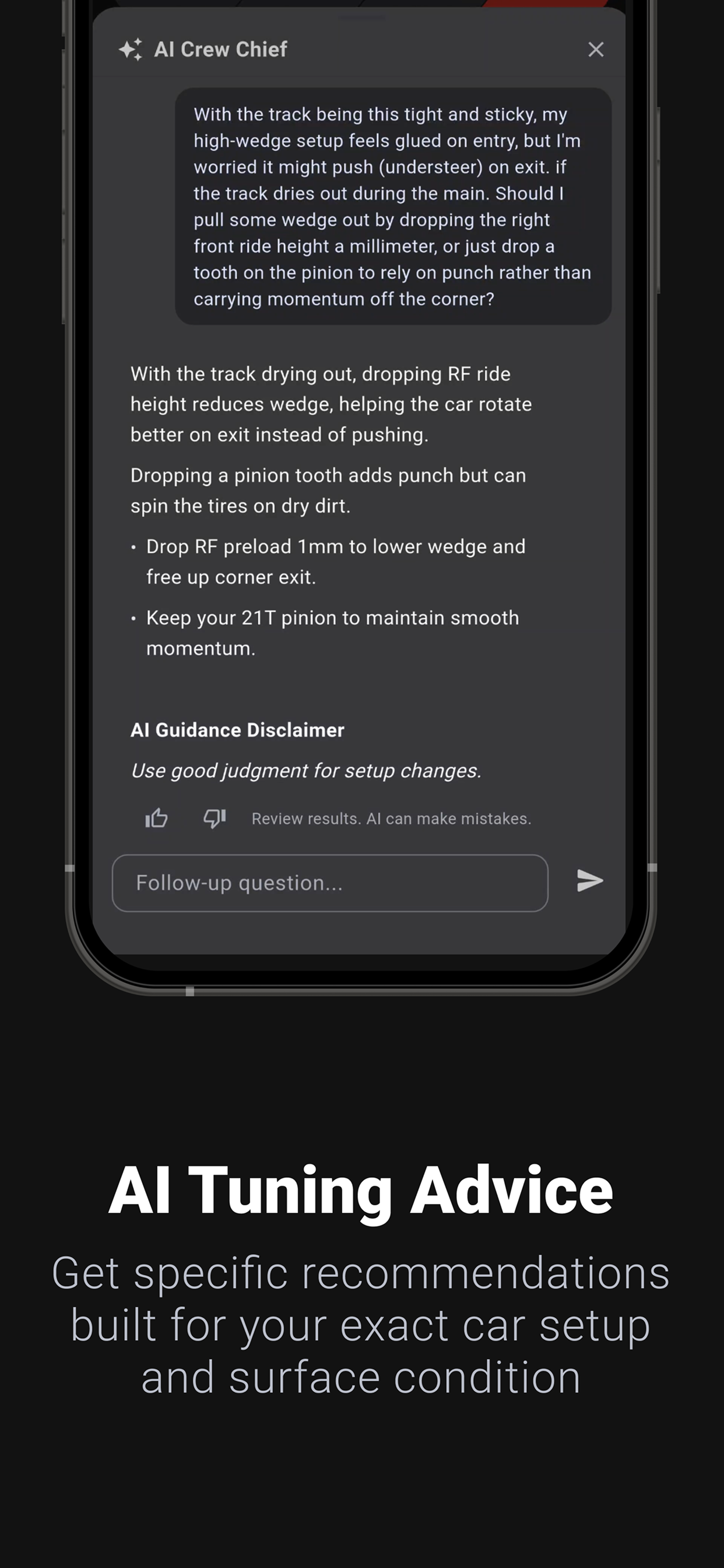 RacerRX - RC Setup & AI Tuning screenshot 6