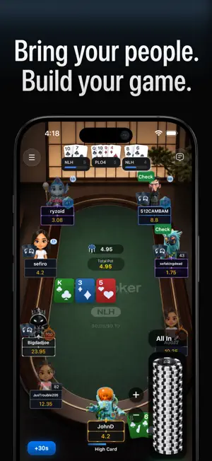 Pure: Poker & Mahjong screenshot 1