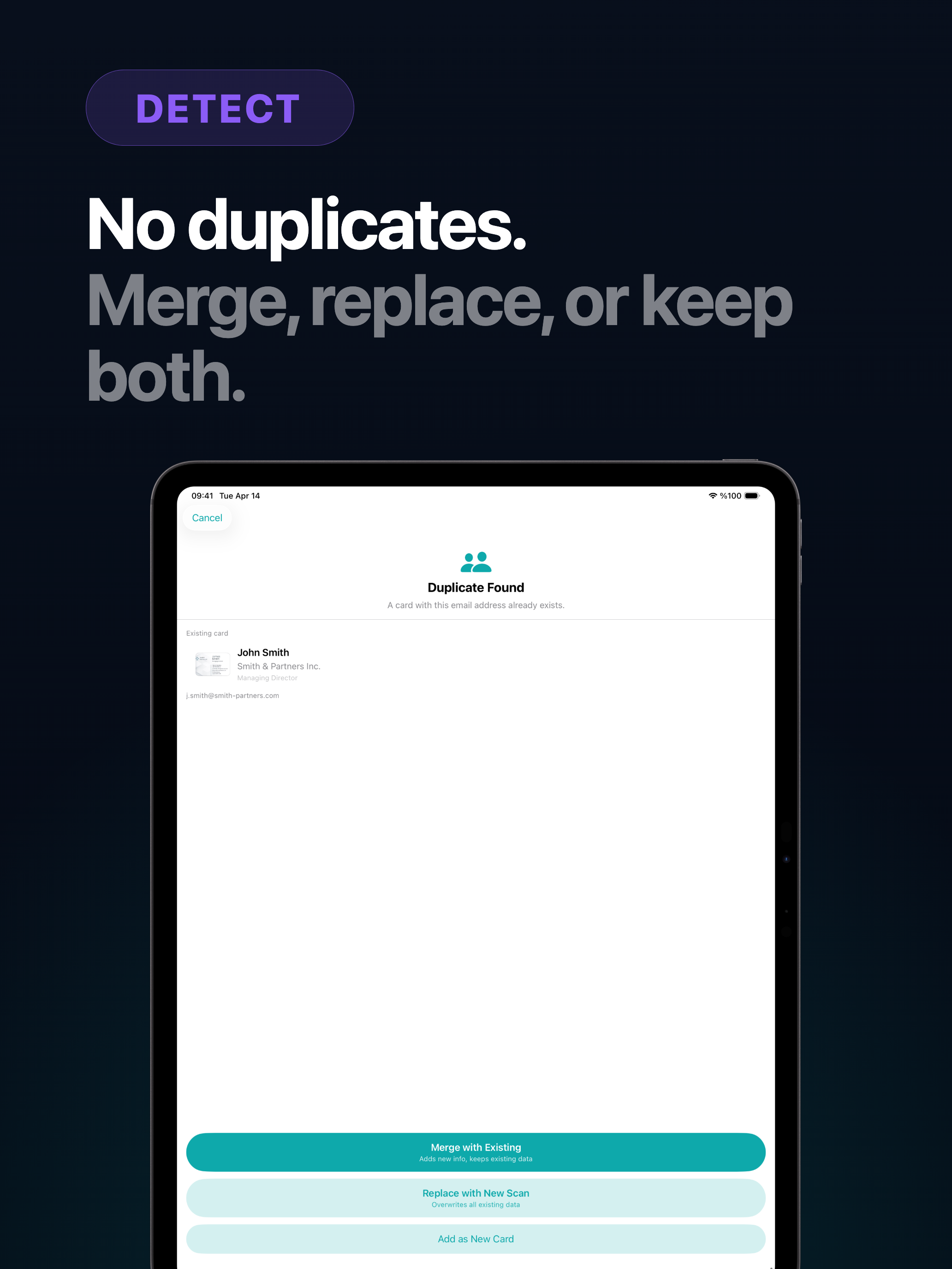 Business Card Scanner - Scard screenshot 10