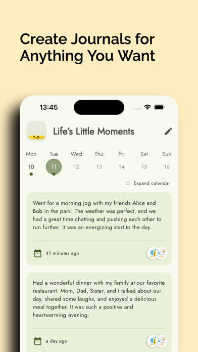 Balbee - AI Journal Screenshot