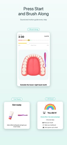 Brush Rainbow: Brushing Guide Screenshot 3 of 7