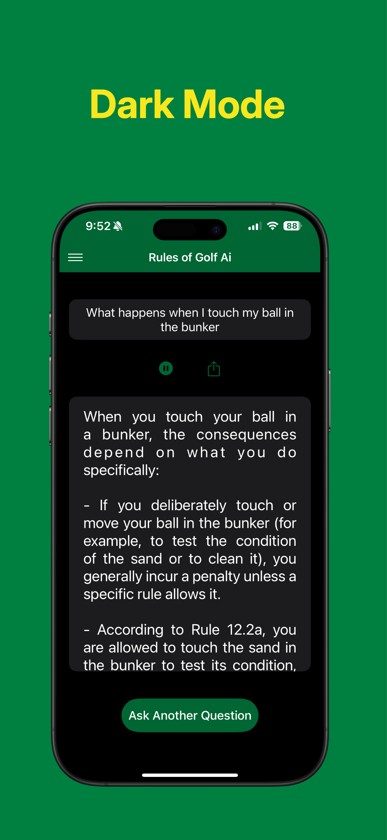 Rules of Golf Ai