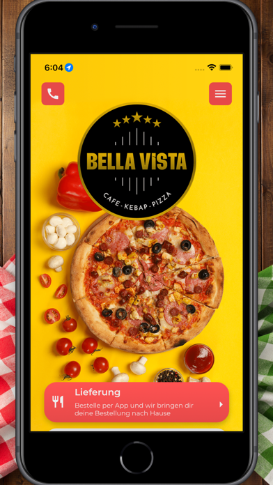 Pizzeria Bella Vista Screenshot