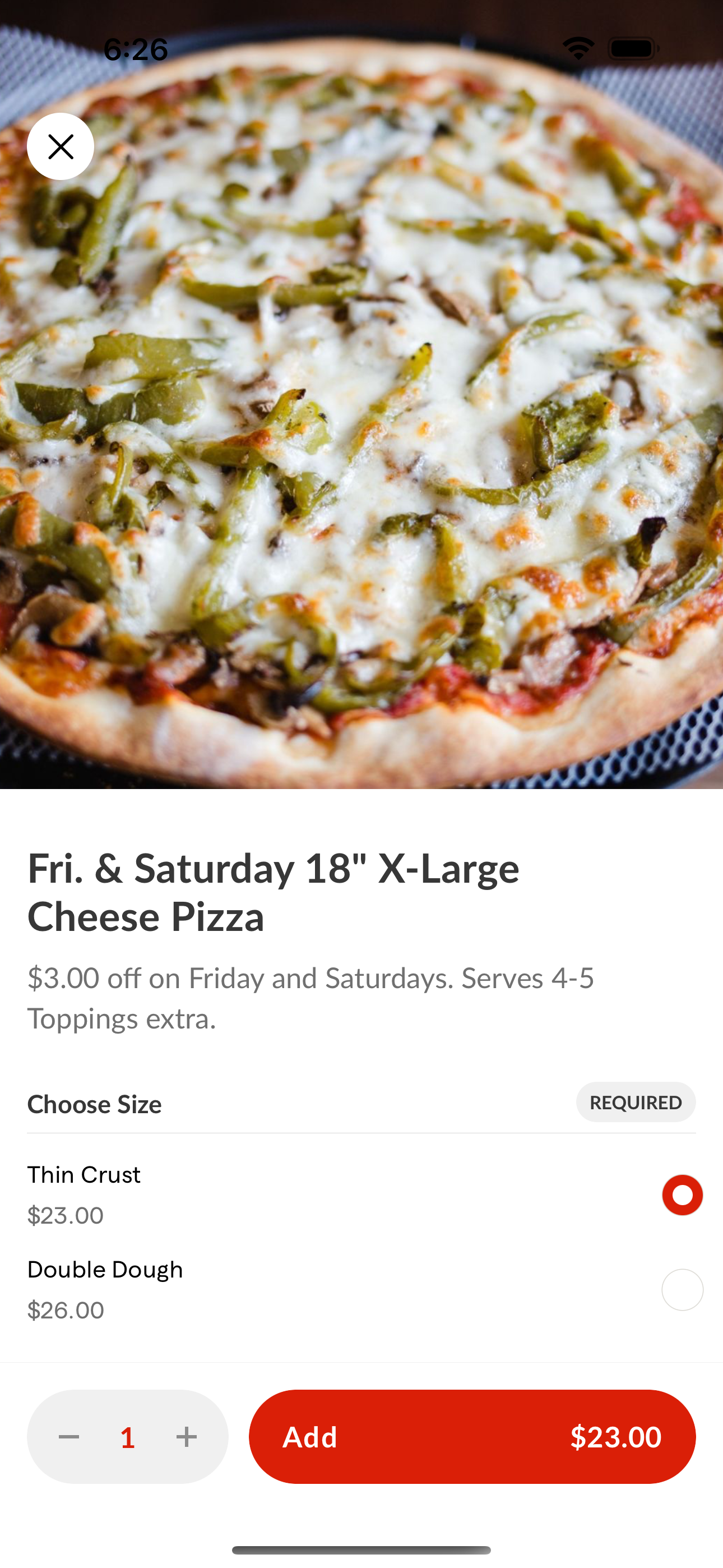 Amato's Pizza Aurora