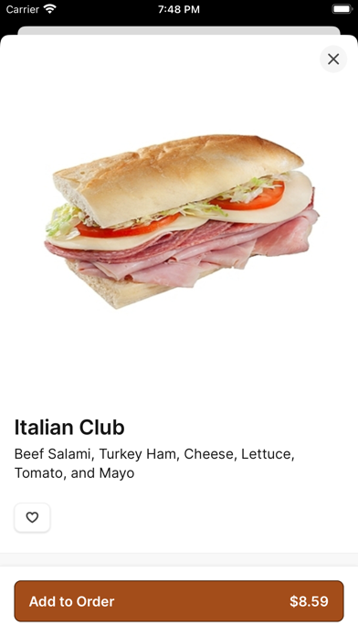 Scoop&Slice Cafe iPhone screenshot 4 - Food & Drink app