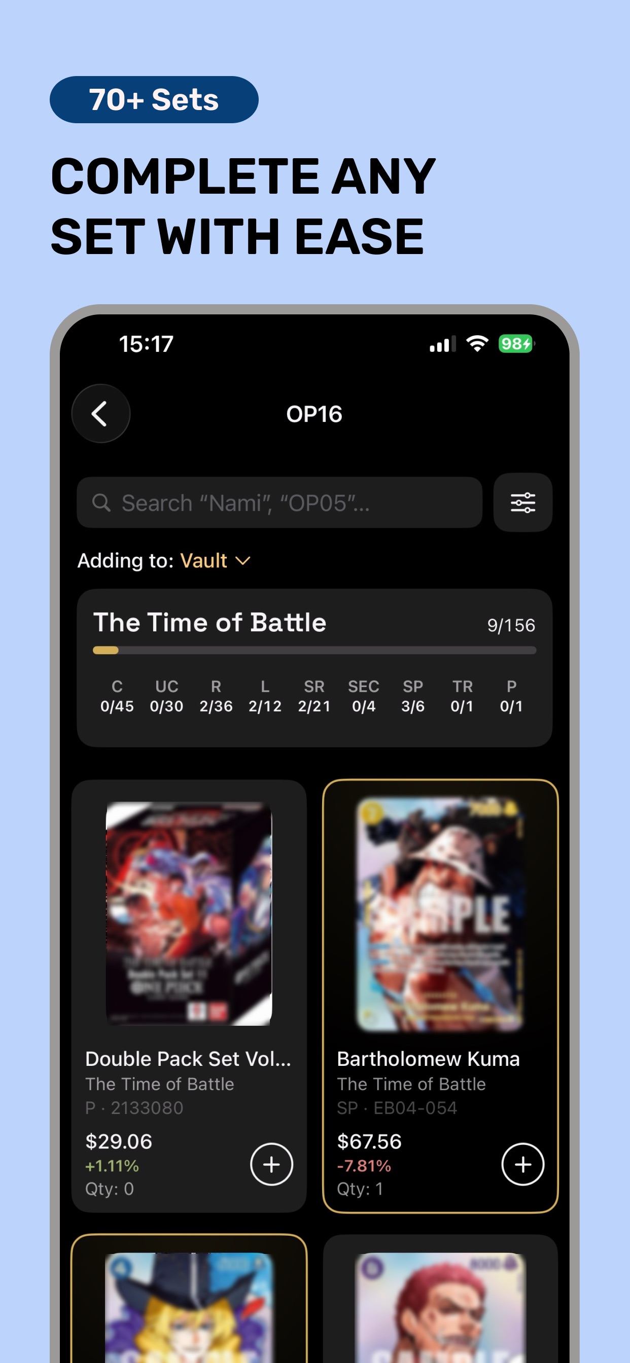 Screenshot 4 of OneDex: OP TCG Card Tracker