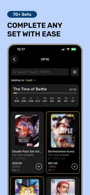 OneDex: OP TCG Card Tracker screenshot 4