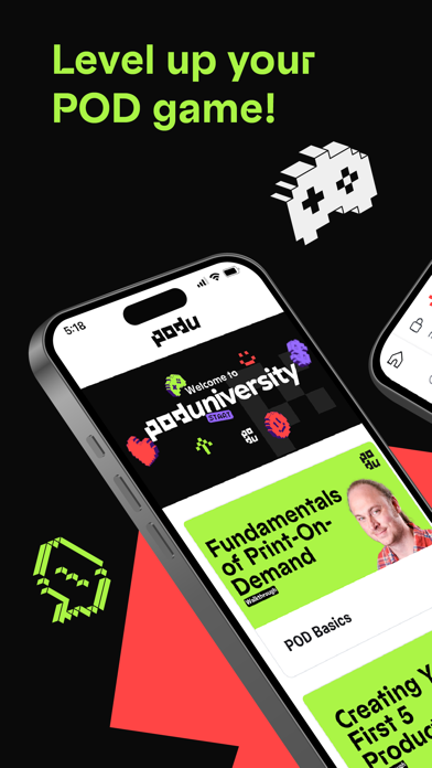 POD University iPhone screenshot 1 - Social Networking app