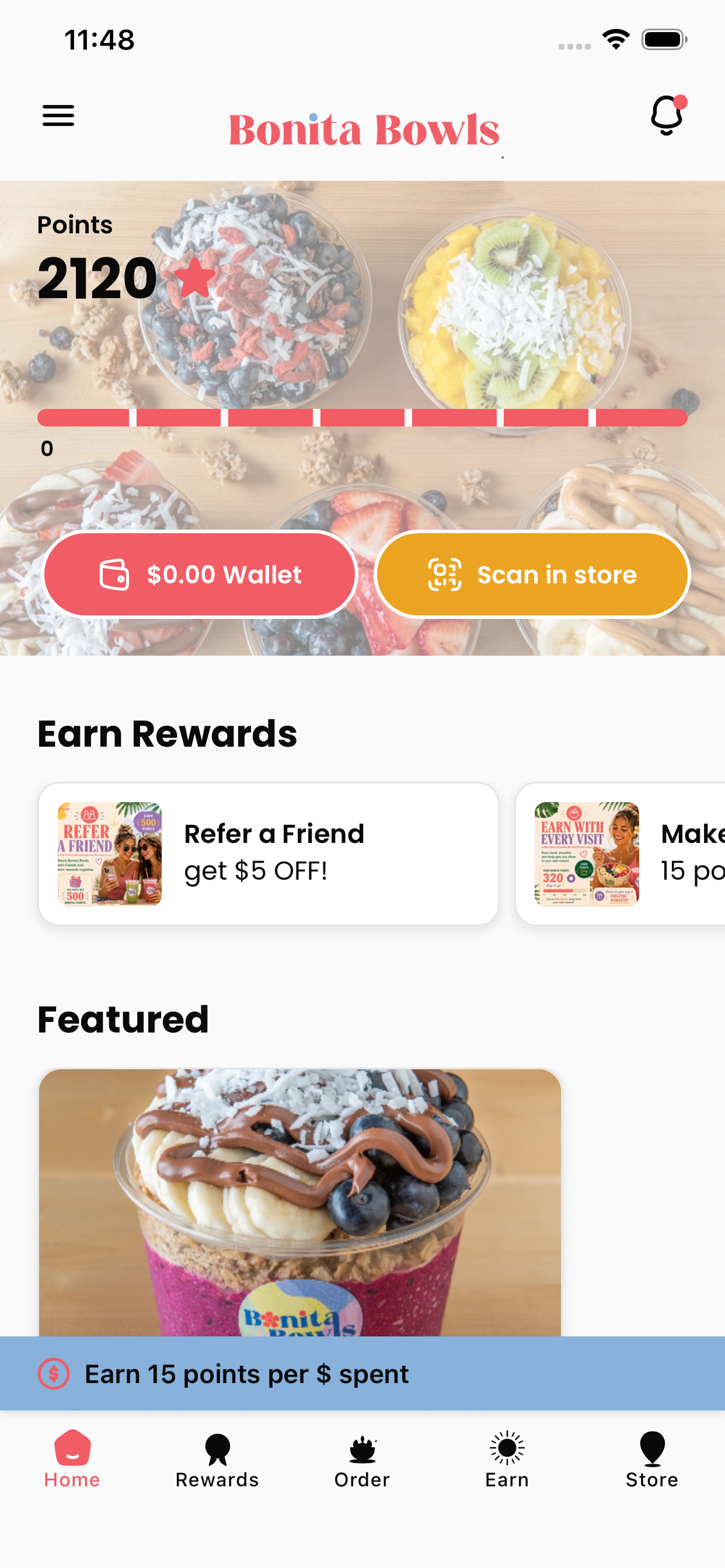 Bonita Bowls screenshot 2
