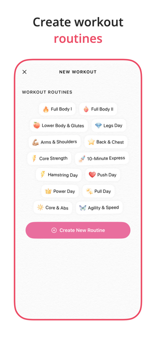 Fiore: Gym Log Workout Tracker Screenshot 4 of 4
