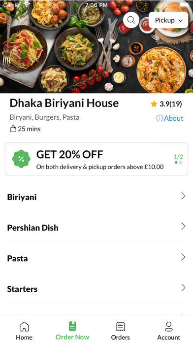 Dhaka Biriyani House Screenshot