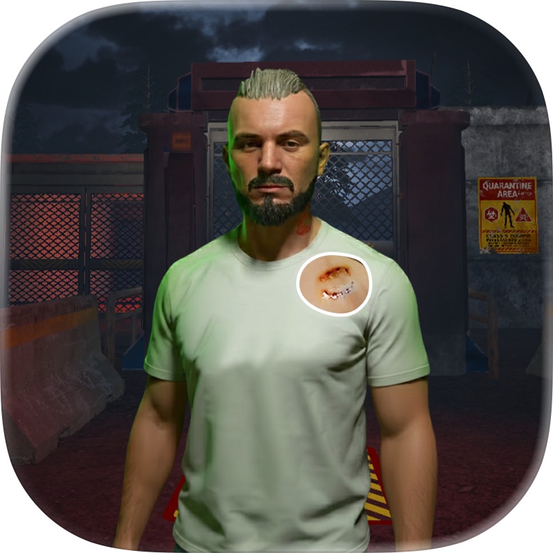 Zombie Scan Survival Zone Game screenshot 1