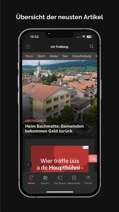 Screenshot #1 pour wir Freiburg.