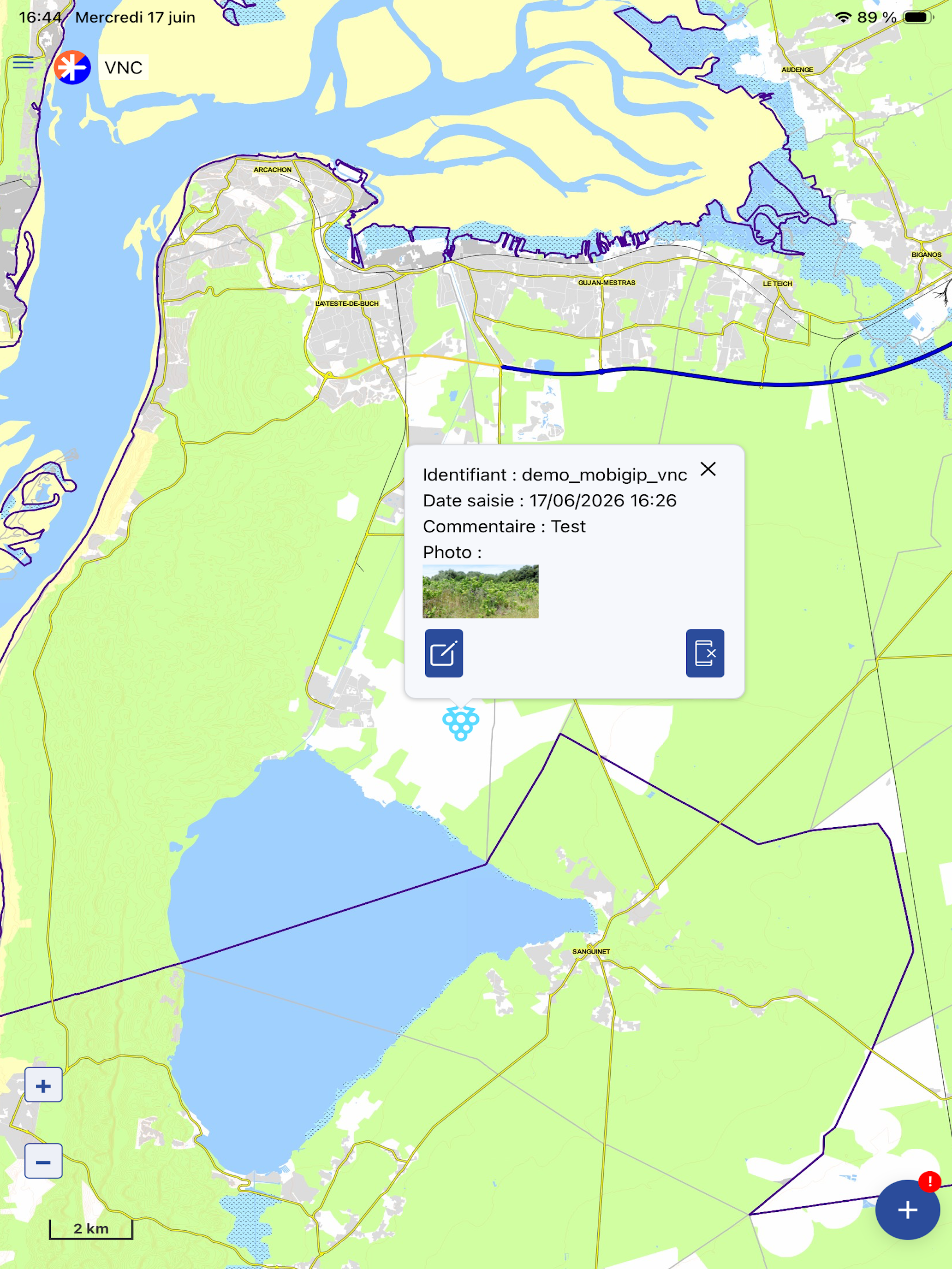 MobiGIP VNC screenshot 14