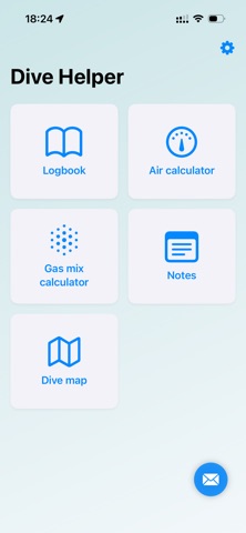 Dive Helper screenshot