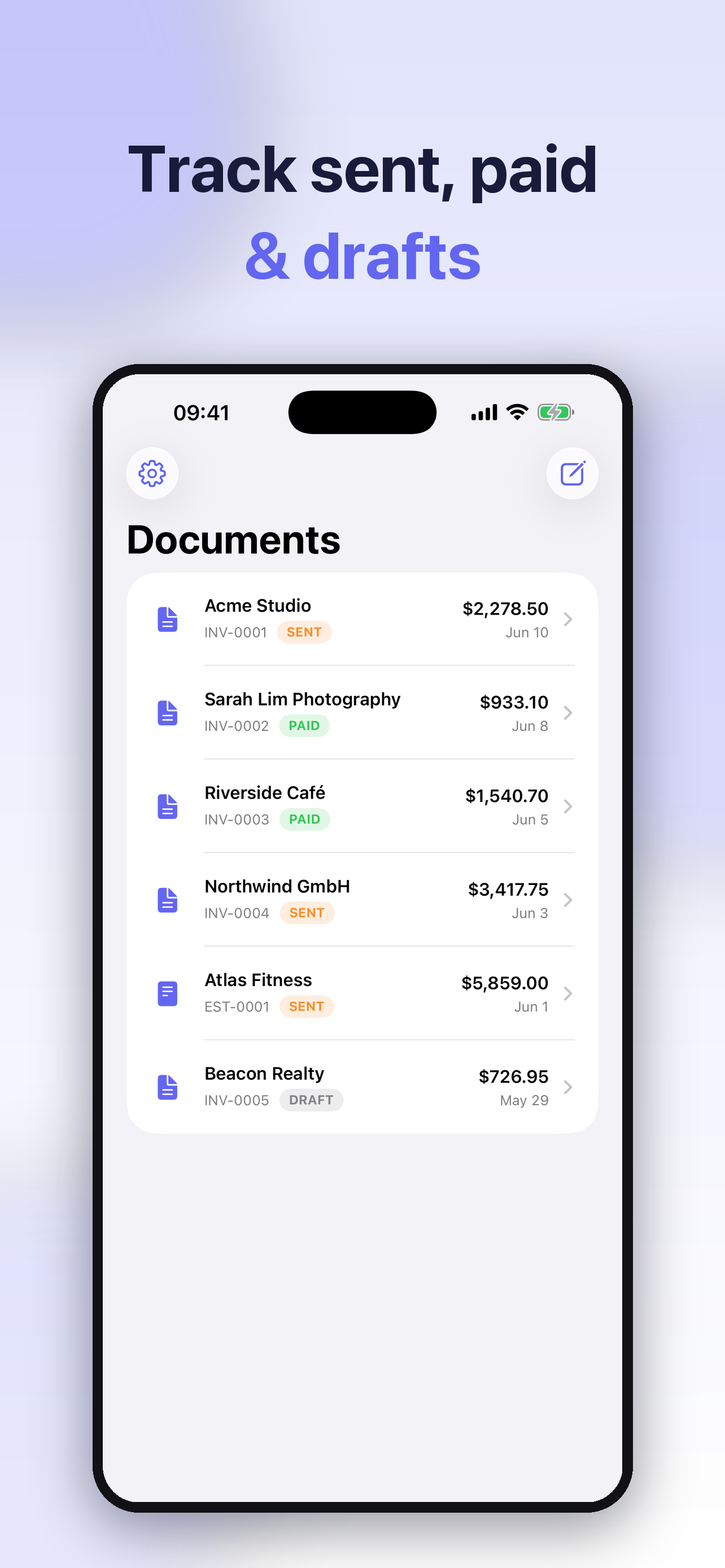 Invoice Maker - Invoicely screenshot 4