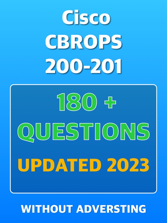 Cisco CBROPS Exam 2024のおすすめ画像1