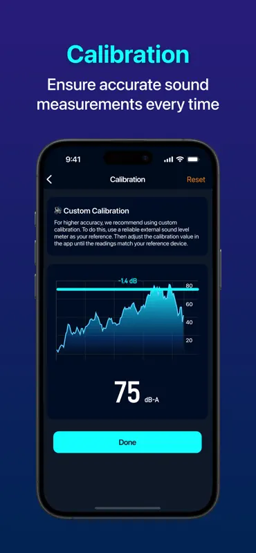 Decibel: dB Sound Meter screenshot 6 of 7