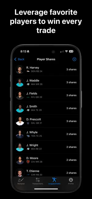 Roster Stalker screenshot 3