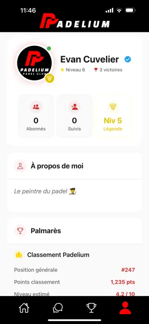 Padelium-app screenshot 2