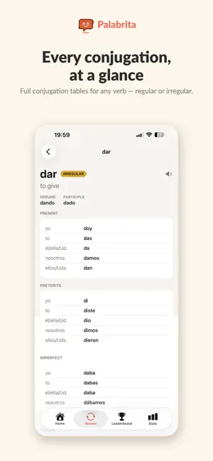 Palabrita: Spanish Words screenshot 4