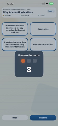 Accounting Memory Games Screenshot 4 of 10