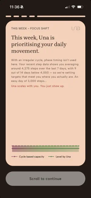 Una | Ambition App for Women screenshot 3