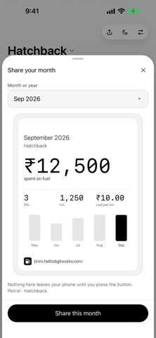Brim: Fuel Log Screenshot 3 of 5