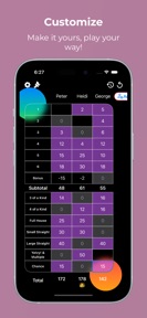 Yatzy / Yahtzee Scores screenshot