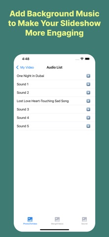 Ali Convert: Photos To Videos screenshot