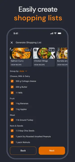 oomami: Meal Planner & Recipes screenshot 3