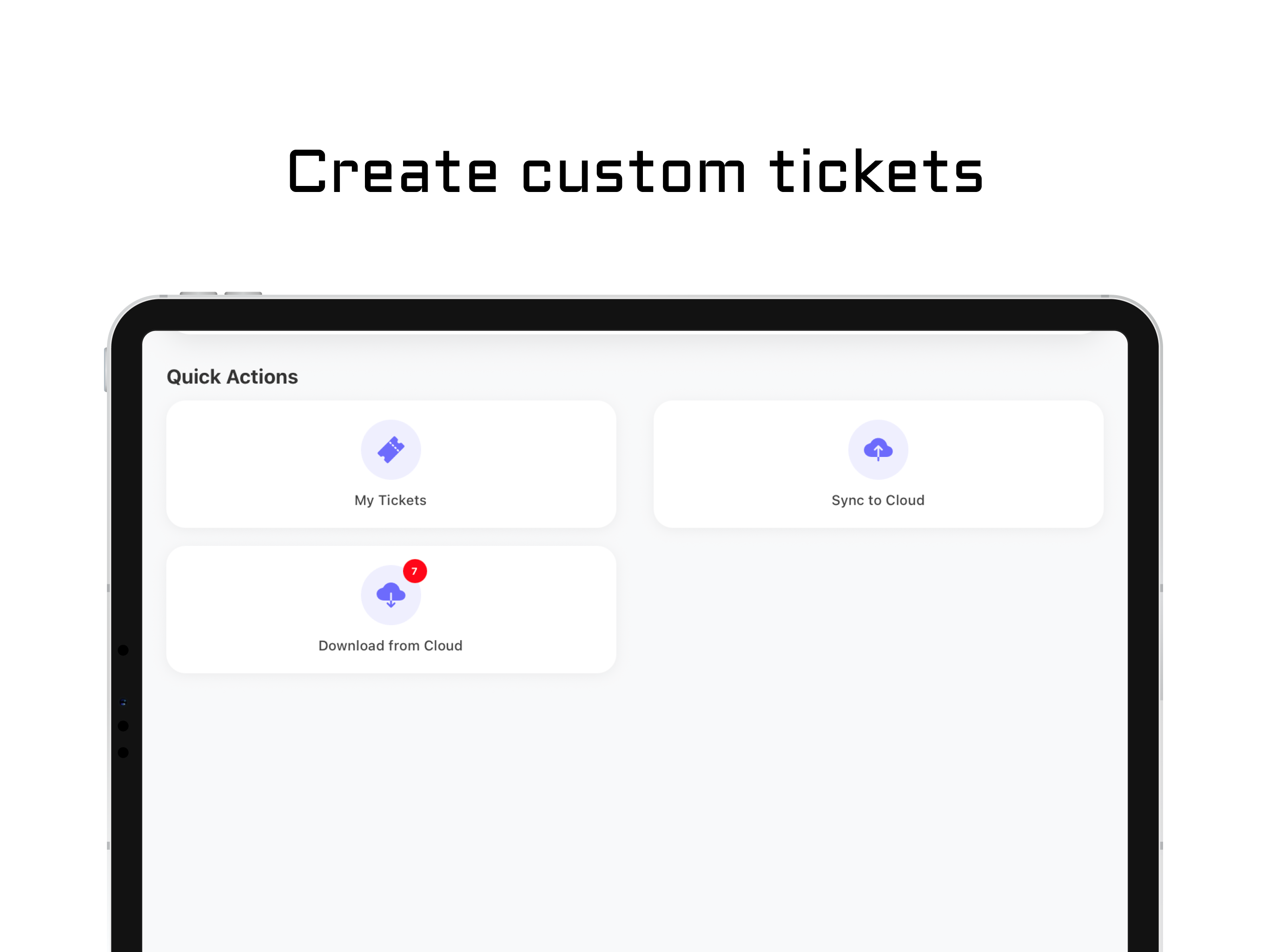 FunTicket - custom tickets