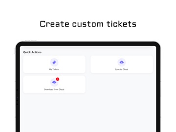 FunTicket - custom tickets iPad screenshot