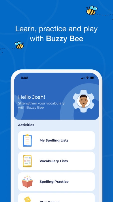 Screenshot #3 pour Buzzy Bee Spelling