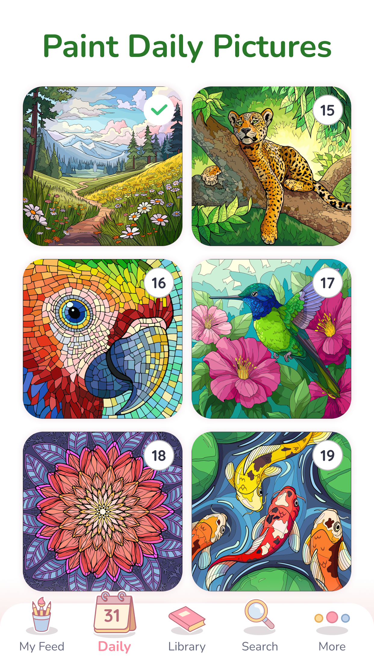 Happy Color by Numbers Game screenshot 6